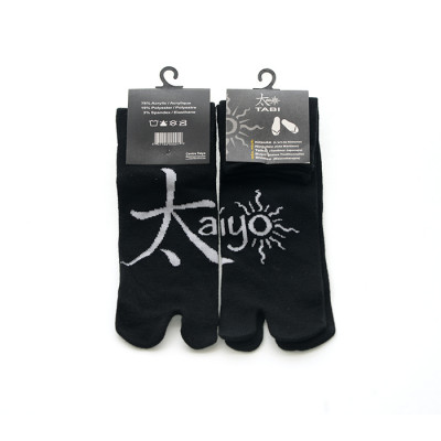 Taiyo Tabi Japanese Socks Black